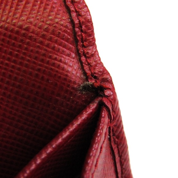 PRADA Saffiano Studded Wallet W/ Card Holder - Picture 11 of 11